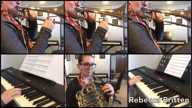 Monster Mash - Trombone, French Horn, and Piano смотреть онлайн