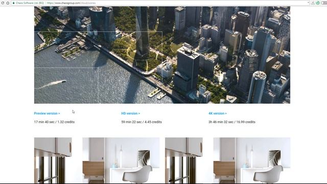 CHAOS LAUNCHS VRAY CLOUD RENDER SERVICE! смотреть онлайн