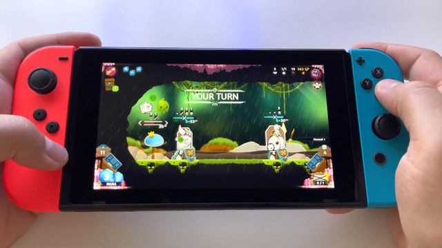 Rise of the slime | Nintendo Switch V2 handheld gameplay смотреть онлайн