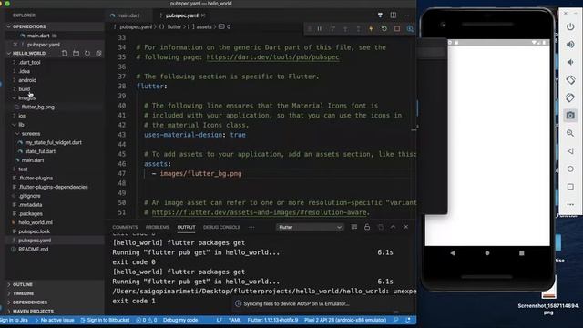 #30 Image Widget Load Images from Assets and URL in Flutter | Flutter Tutorials in Telugu смотреть онлайн