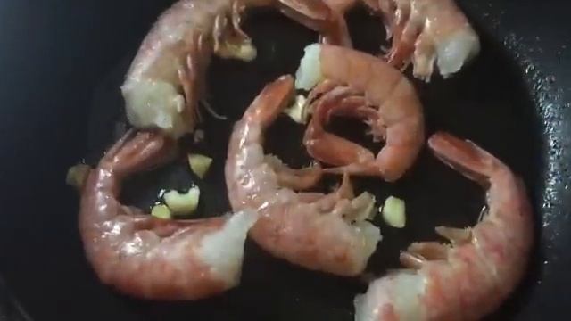 ASMR- РЕЦЕПТ ПАСТА С КРЕВЕТКАМИ смотреть онлайн