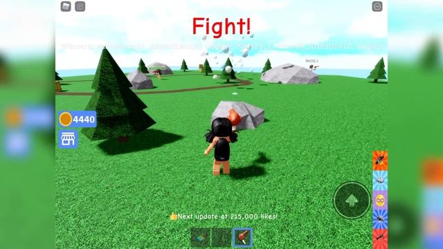 When you get the laser gun | Roblox dont Press the button 4 смотреть онлайн