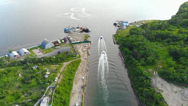 О.Русский, Канал, катера и гидроциклы | Владивосток | 4k смотреть онлайн