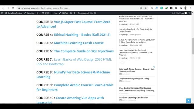 List of 15 Free Online Courses with Certificates | Limited Time Offer | Hurry Up #freecourses смотреть онлайн