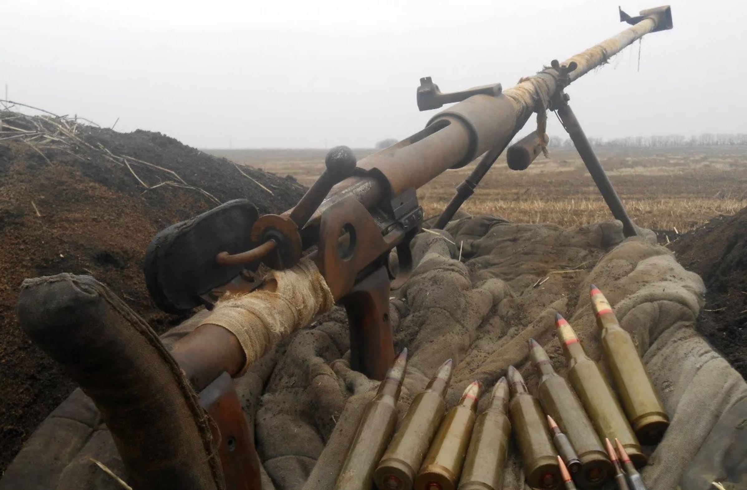 Снайперы СВО охотились с ПТРД