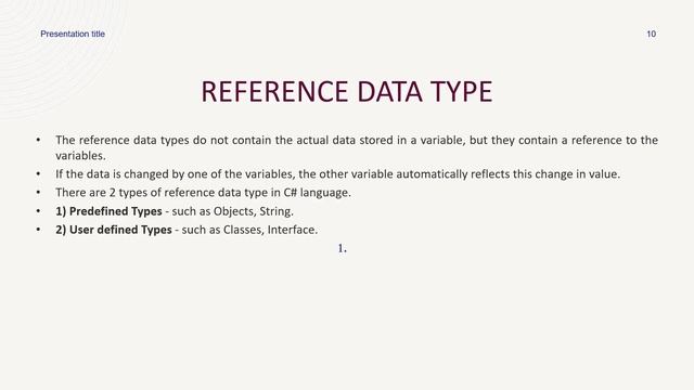C# Datatypes || value type , references type|| How to declare variables in C#|| C# fundamentals смотреть онлайн