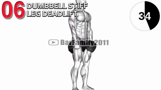 Тренировка всего Тела в Домашних Условиях Упражнения с Гантелями смотреть онлайн