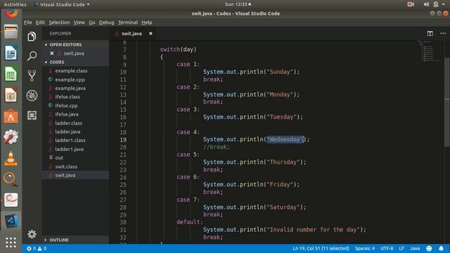 Switch-Case statement in Java Programming | Guaranteed Placement Course || English смотреть онлайн
