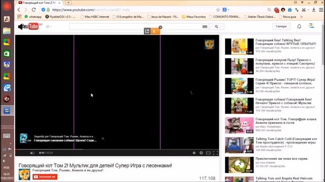 destroying video Говорящий кот Том 2! Мультик для детей! Супер Игра с лесенками! смотреть онлайн