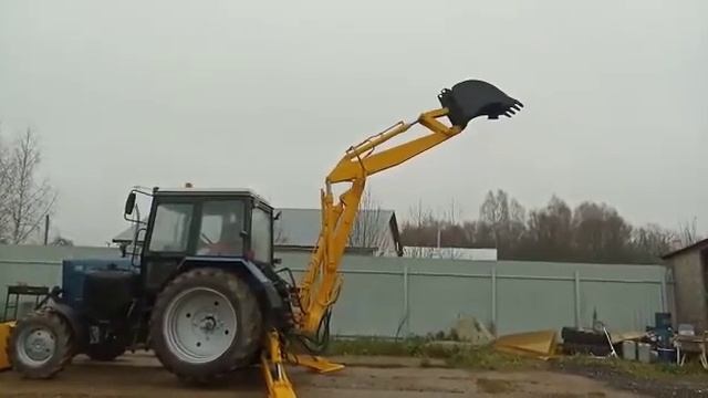Трактор МТЗ 82.1 погрузчик смотреть онлайн