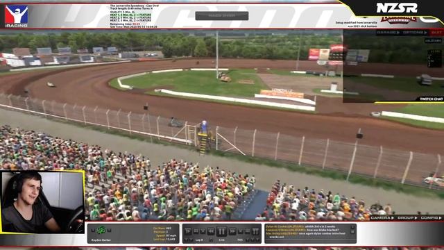 iRacing - NZSR National Midget Series - Round 16 at Lernerville смотреть онлайн