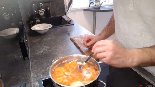 Лёгкий овсяный суп из индейки.  Haferflocken Suppe Mit Putenbfleisch.#суп#suppe