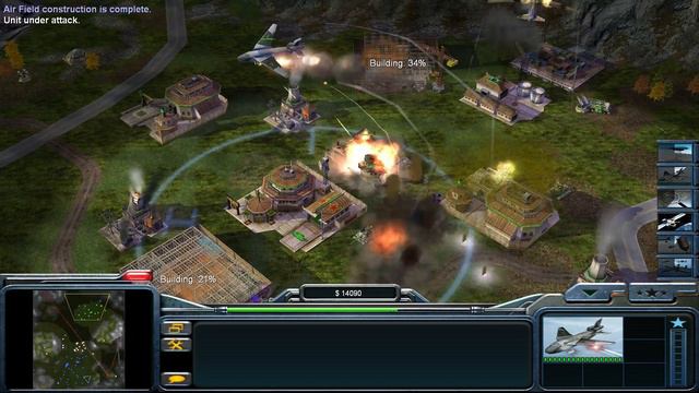 C&C Generals: Zero Hour - Pro:Gen Mod - USA Boss VS China Tank Brutal Army смотреть онлайн