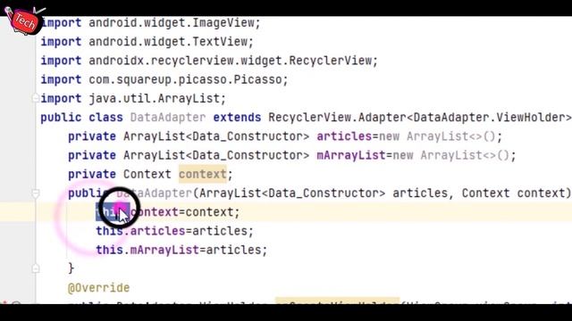 Android Studio | json Data From URL | Recyclerview | Load image From Website | Adapter | Class 30 смотреть онлайн