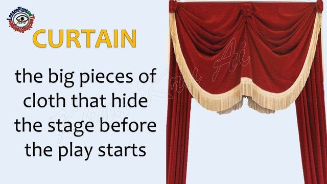 Theater Vocabulary | Theatre Terms | Theater Picture Vocabulary And Meaning | Stage Play