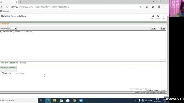 BCA -Sem-III Lab On Oracle -Video No- 02 -Date Function in Oracle смотреть онлайн