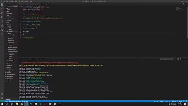 [GTA5RP] [ALT:V] [NodeJS] [RUS] Создание сервера ALT:V - Client смотреть онлайн