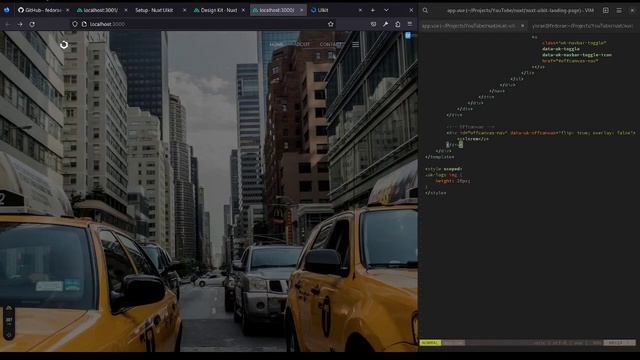 Let's Create a Simple but Elegant Website Landing Page with Nuxt 3 and UIkit 3 - Fedorae Education смотреть онлайн