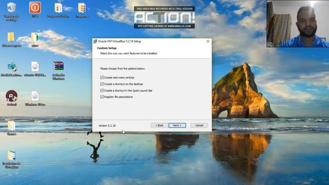 Instalación de Oracle VirtualBox versión 5.2.18 para windows 10 смотреть онлайн