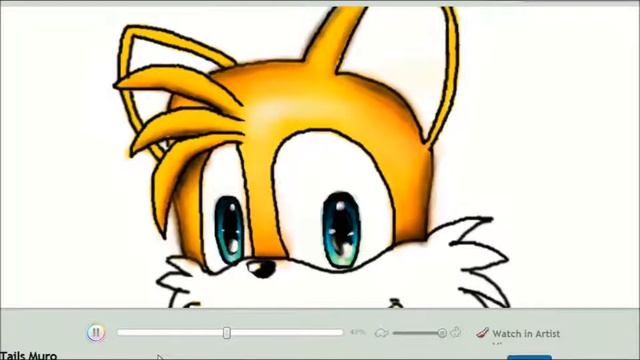Tails Drawing Deviantart Muro смотреть онлайн