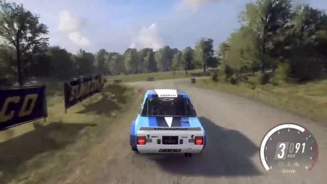 DiRT Rally 2.0-RWD H2- Fiat 131 Abarth Rally- gameplay смотреть онлайн