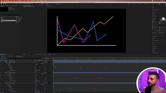 Create a Graph Animation in After Effects смотреть онлайн