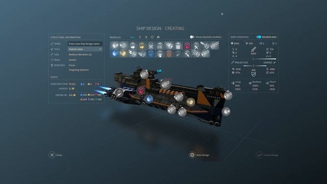 Endless Space 2 - Analyzing United Empire Ships