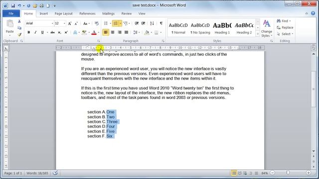 Microsoft Word 2010 Paragraph formatting bullets and numbering - Tutorial 13 смотреть онлайн