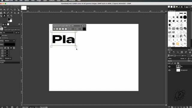 R094 - Creative iMedia - GIMP - fonts смотреть онлайн