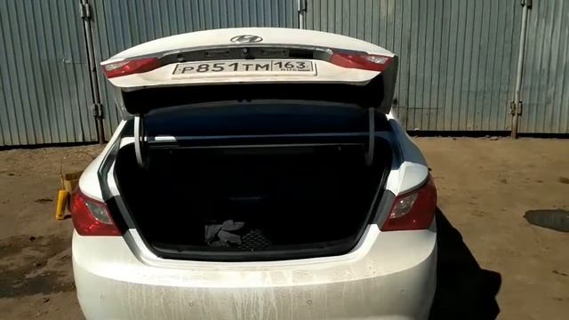 Колхоз багажника sonata YF смотреть онлайн