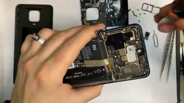 Разборка Xiaomi Redmi note 9 Pro | Как Разобрать Redmi Note 9 Pro, Disassembly Redmi note 9 Pro смотреть онлайн