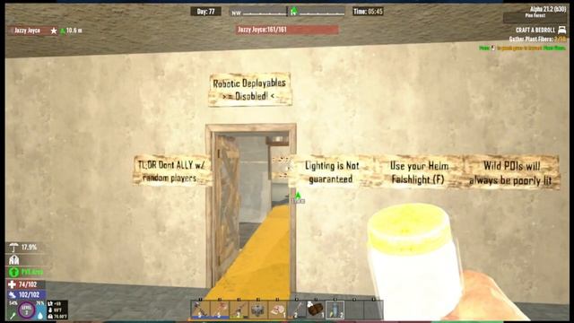 "Return of the Server / Jazzy University" [PoBx Server 4] - 7 Days To Die A21.2 (#08 - 2024) смотреть онлайн