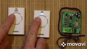 Программирование пульта FAAC 868