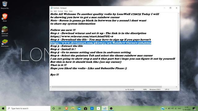 How To install Rainbow Mac Cursor 2020 (Windows 10) смотреть онлайн