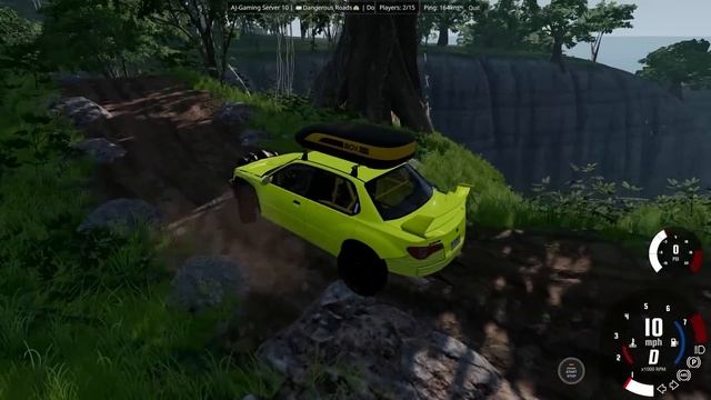 DANGEROUS ROAD Police Chase in BeamNG Drive! смотреть онлайн