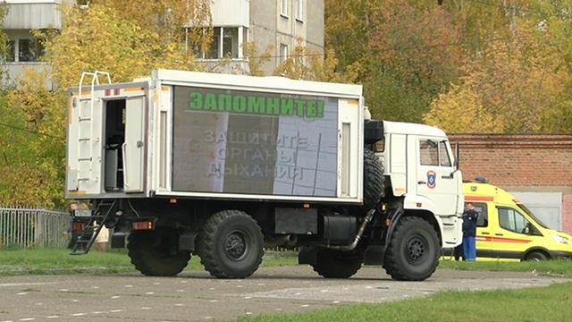 21.09.2022 Пожарные учения в школе №87 (г.Северск) смотреть онлайн