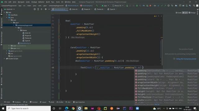 Row and Column in Jetpack Compose in Android | Kotlin | VISION ANDROID | #android #kotlin #learning смотреть онлайн