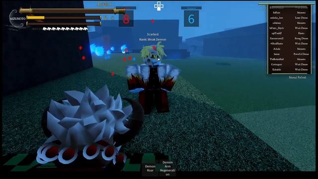 Demon slayer rpg 2 // Plz fix the fact that my teammate can knock and finish me смотреть онлайн