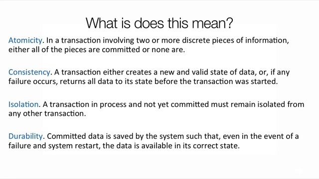 Activity 5 Part 1 - ACID database transactions смотреть онлайн