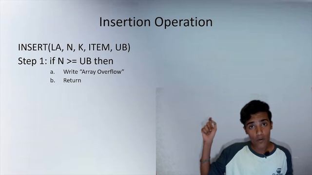 Array Operation in Data Structure part 2|| Array Insertion Algorithm || in Hindi || Tutorial смотреть онлайн