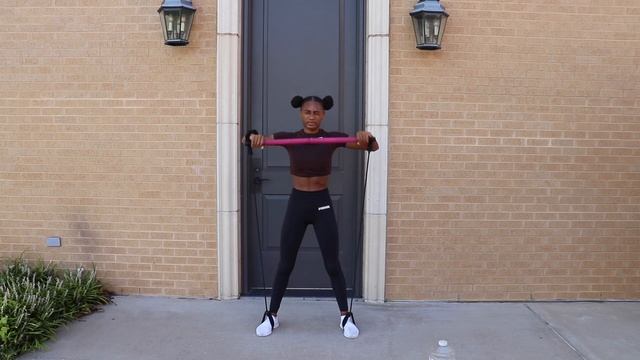 At Home Only Standing Pilates Bar Arms & Abs Workout Routine смотреть онлайн