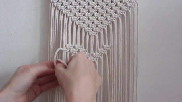 New Tutorial Macrame Wall Hanging Four Hearts смотреть онлайн