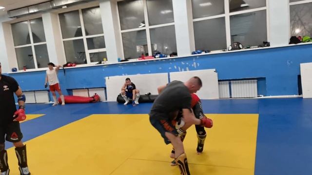 ММА спарринги за 2 недели до турнира Кубок Ермака. Подготовка любителей и профессионалов.