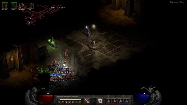 Grinding with the Necromancer - Diablo II Resurrected-EP 15. Duriel the Murderiel. No commentary смотреть онлайн
