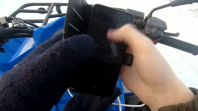 CFMOTO X5 Basic Тип CF500-5A | Покатушка на квадроцикле 500 кубов зимой по снегу смотреть онлайн