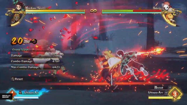 High level hinokami tanjiro combos [PS5] [120 FPS] смотреть онлайн