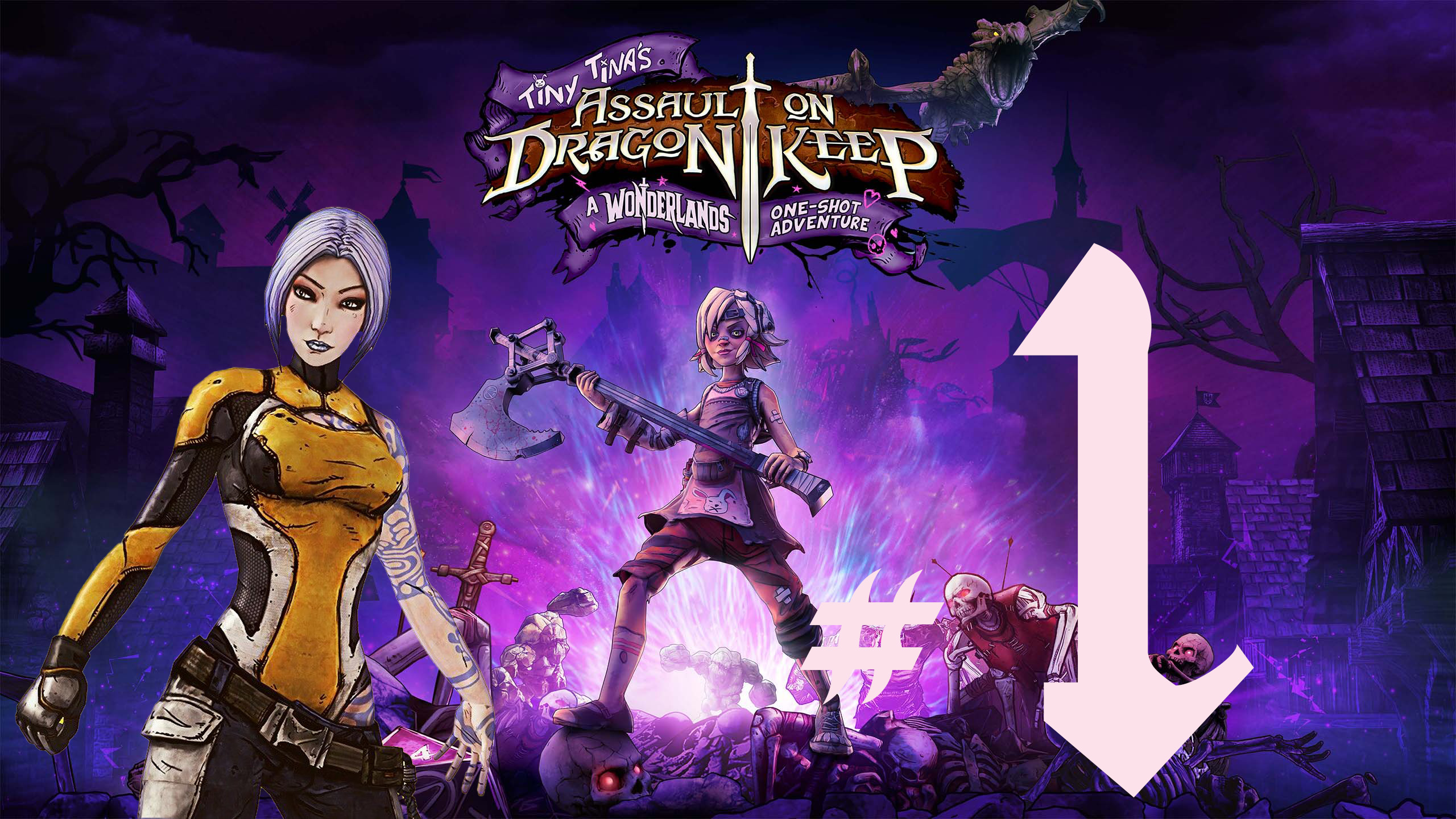 Tina tina assault on dragon keep, прохождение за сирену часть 1