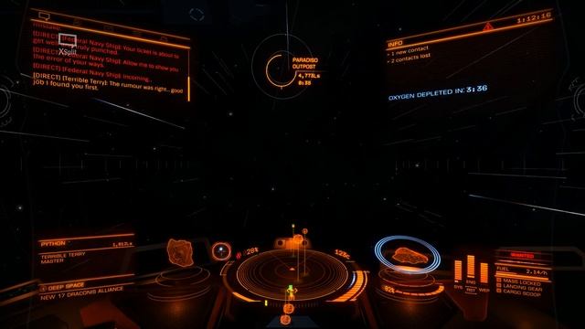 Let's play beat the clock! Elite: Dangerous - High intensity conflict zone in 17 Draconis смотреть онлайн