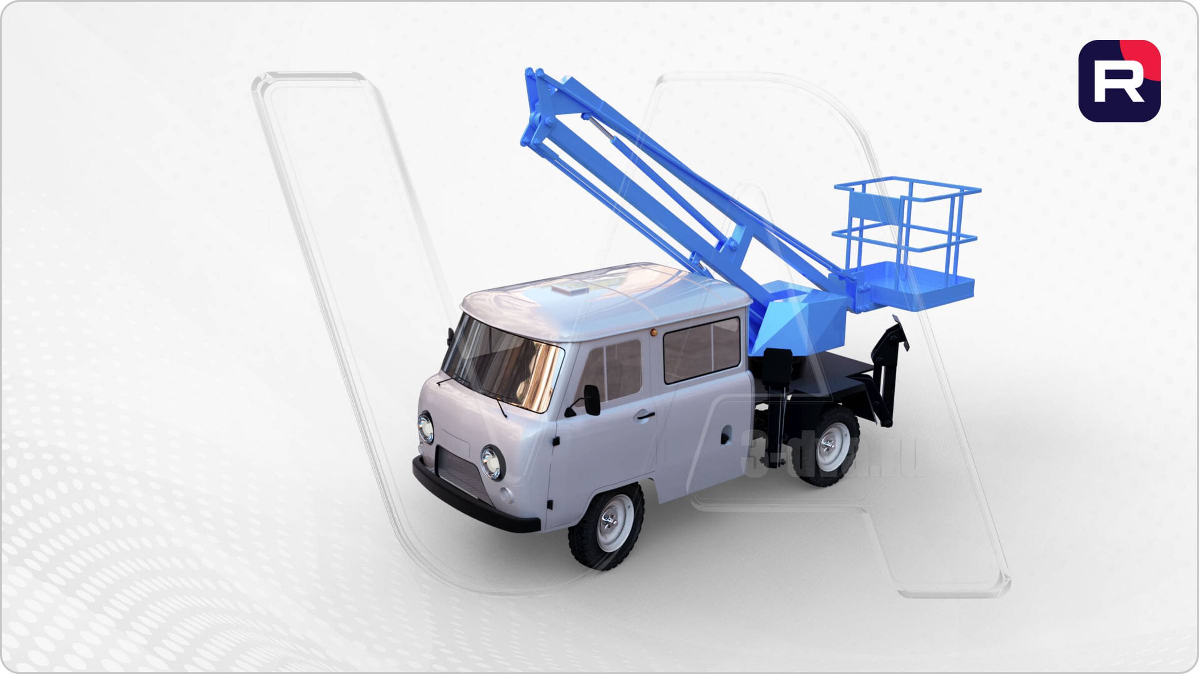 3D_ANIMATION_Autovyshka_UAZ_BG_VA