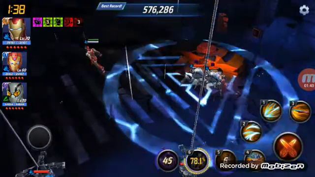 Marvel Future Fight World Event  Iron Man,Doctor Octopus,Ironheart